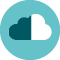 Hybrid Cloud Icon - Small